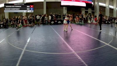 75 lbs Cons. Semis - Mason Betterman, Colorado vs Seaver Humphrey, Colorado