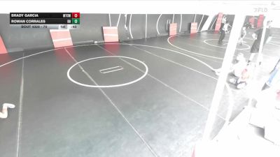 70 lbs Cons. Semi - Brady Garcia, Mantanona Training Center MTC vs Rowan Corrales, Rough House