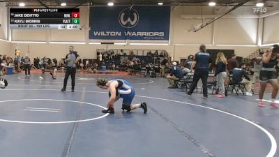 190 lbs Round Of 32 - Jake DeVitto, Bunnell vs Kayli Morris, Platt