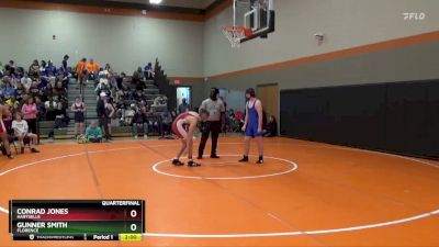 177 lbs Quarterfinal - Gunner Smith, Florence vs Conrad Jones, Hartselle