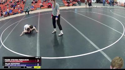 70 lbs Round 2 - Talin Novotny, Hawks Wrestling Club (Lincoln) vs Mark Steven Ferguson, Wrestling With Character