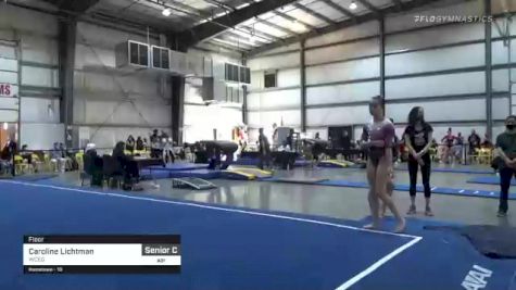 Caroline Lichtman - Floor, WCEG - 2021 Region 1 Women's Championships