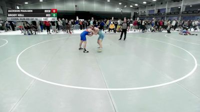 150 lbs Cons. Sub-rd Of 16 - Brody Kell, Missouri vs Jackson Paulsen, MO West Championship Wrestling Club