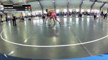 157 lbs Champ. Round 1 - Nick Cicciarelli, West Virginia Unattached vs Max Nevlin, Unattached