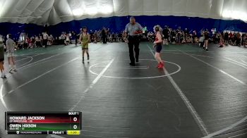 80 lbs Round 1 (6 Team) - Howard Jackson, CP Wrestling vs Owen Hixson, Silo WC