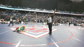 6A 132 lbs Cons. Round 1 - Koen Killian, St. Stephens High School vs Jaycob Perez, Ashbrook High School