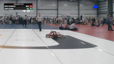 60 lbs Round 4 - 2:15pm Saturday - Nick Johnson, NCWAY National Team vs Sam Levine, Nauman Green