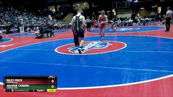 7A-150 lbs Cons. Round 2 - Riley Price, Lowndes HS vs George Carden, Carrollton