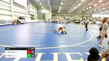 75 lbs Rr Rnd 2 - Jay McQuiston, OMP Elem vs Brock Shearer, Forge Wrestling Club