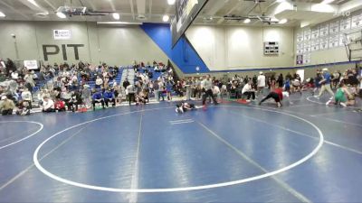 76 lbs Cons. Round 3 - Bryan Zorn, Fremont Wrestling Club vs Calvin Crawford, TUG