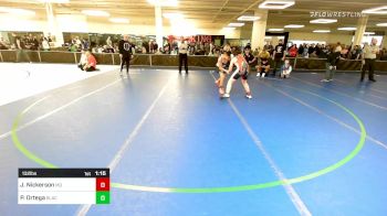 132 lbs Semifinal - Jackson Nickerson, Mayo Quanchi vs Paul Ortega, Blackbelt Wrestling Academy