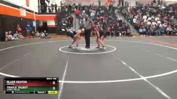 170 lbs Champ. Round 2 - Blake Heaton, Lincoln vs Trayle Talbot, Spring Valley