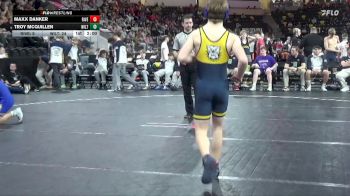 120 lbs Quarterfinal - Troy McQuillen, Wilton vs Maxx Danker, Riverside, Oakland
