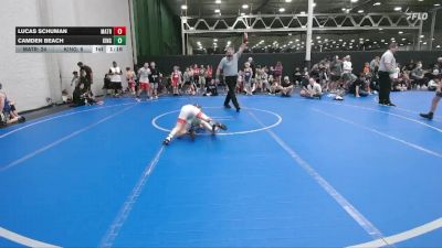 68 lbs Round 5 (6 Team) - Lucas Schuman, Mat Assassins Red vs Camden Beach, Kings