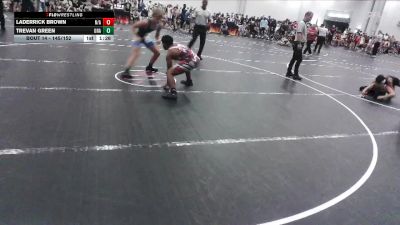 145/152 Quarterfinal - Laderrick Brown, N/a vs Trevan Green, Unaffiliated