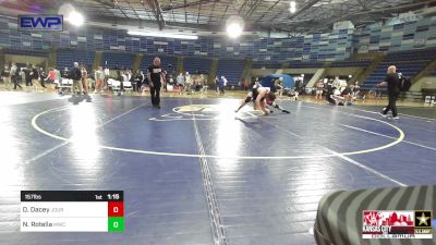 157 lbs Rr Rnd 3 - Danny Dacey, Journeymen Wrestling Club vs Niko Rotella, MWC Wrestling Academy, NE