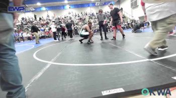 285 lbs Rr Rnd 3 - Nathan Corn, Wagoner Takedown Club vs Devin Harlin, Muskogee Rougher Youth Wrestling