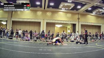 144 lbs Round Of 64 - Eion Jackson, Hesperia HS vs RyLee Browen, Camel Kids
