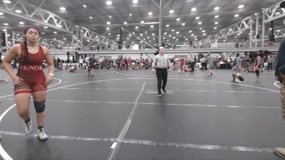 145 lbs Round 5 (6 Team) - Victoria Alvarado, Venom Girls WC vs Cordy Zalota, Kraken Dream Crushers