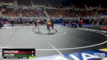 D1-145 lbs Semifinal - Syria Smith, Barry Goldwater vs Dyani Stoddard, Mountain View - Marana