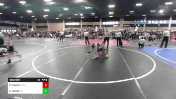 102 lbs Round Of 32 - Perry Fowler, Syracuse vs Lytning Hazen, Bay Area Dragons