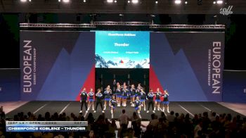 CheerForce Koblenz - Thunder [2026 IASF L4 - Open - Coed Day 1] 2026 The European Summit