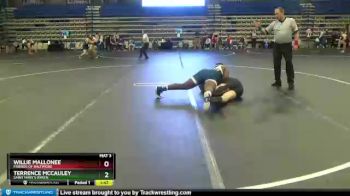 285 lbs Champ. Round 2 - Terrence McCauley, Saint Mary`s Ryken vs Willie Mallonee, Friends Of Baltimore