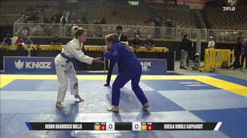 Sheila Hindle Gaphardt vs Robin Sharrock Mills 2025 Pan Jiu Jitsu IBJJF Championship