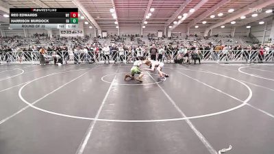 152 lbs Round Of 32 - Reo Edwards, WY vs Harrison Murdock, GA