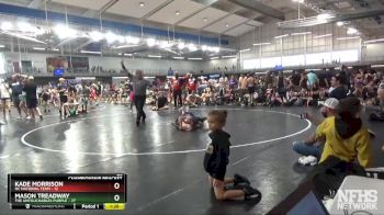 85 lbs Semis & 1st Wb (8 Team) - Kade Morrison, NC National Team vs Mason Treadway, The Untouchables Purple