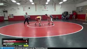 170 lbs Round 2 - Lennox Pearigen, Liberty (Wentzville) vs Nate Richards, Prairie City Monroe