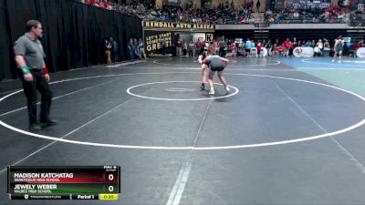 132G Cons. Round 1 - Madison Katchatag, Shaktoolik High School vs Jewely Weber, Valdez High School