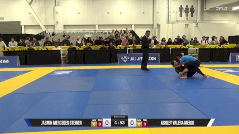 Ashley Valera Merlo vs Jasmin Mercedes Steiner 2025 World IBJJF Jiu-Jitsu No-Gi Championship