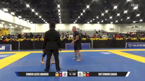 Ray Edward Casias vs Romero Alves Amancio 2025 World IBJJF Jiu-Jitsu No-Gi Championship