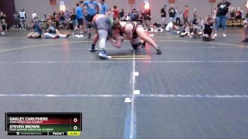 Round 2 - Steven Brown, Team Hammer Wrestling Academy vs Oakley Caruthers, Lions Wrestling Academy