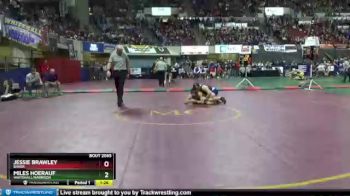 Champ. Round 1 - Miles Hoerauf, Whitehall/Harrison vs Jessie Brawley, Baker