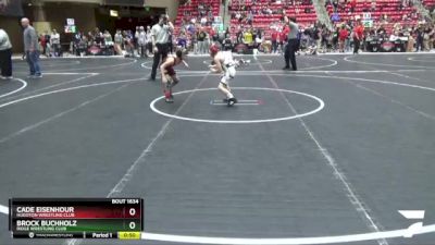 70 lbs Cons. Round 2 - Brock Buchholz, Ridge Wrestling Club vs Cade Eisenhour, Hugoton Wrestling Club