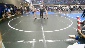 49-52 lbs Rr Rnd 2 - Remy Parrish, Claremore Wrestling Club vs Lilah Snyder, Dark Cloud Wrestling Club