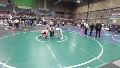 132 lbs Quarterfinal - Adrianna Lopez, Pikes Peak Warriors vs Zayden Franklin, Wolfpack WC