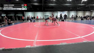 110 lbs Rr Rnd 2 - Camila Alvarez, Other vs Sicilie Lomeli, Shelton Wrestling Academy