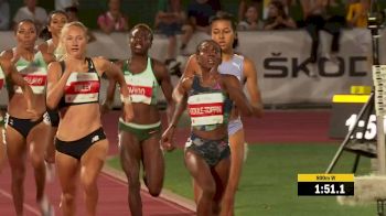 Women's 800m, Continental Tour: Bellinzona