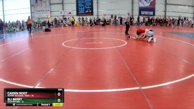 130 lbs Rd# 4- 2:00pm Friday Final Pool - Eli Berry, Nauman Red vs Caiden Root, NCWAY National Team