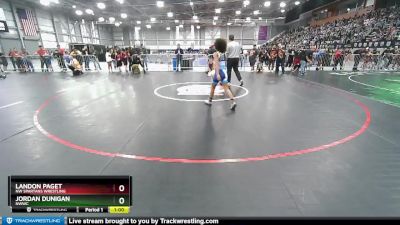 84-88 lbs Round 3 - Landon Paget, NW Spartans Wrestling vs Jordan Dunigan, NWWC