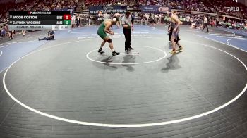 D 1 190 lbs Champ. Round 1 - Cayden Wiggins, Acadiana vs Jacob Coston, Benton