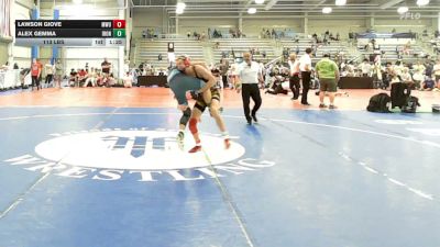 113 lbs Rr Rnd 2 - Lawson Giove, MetroWest United Lightning - HSB vs Alex Gemma, Iron Faith Gold - HSB