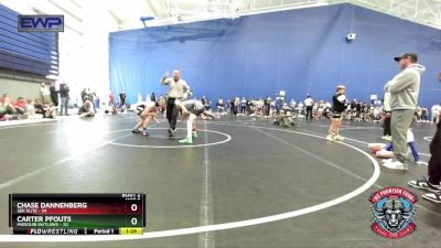 120 lbs Semis (4 Team) - Carter Pfouts, Missouri Outlaws vs Chase Dannenberg, SEK Elite