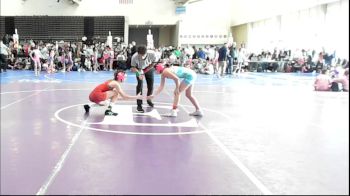 95 lbs Rr Rnd 1 - Gracie Wehner, Triumph Trained - Girls vs Brynn Cunningham, All I See Is Gold Academy - Girls