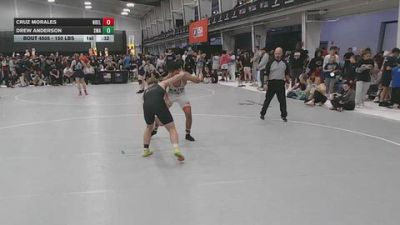150 lbs 3rd Place Match - Cruz Morales, NB Elite vs Drew Anderson, Sebolt Wrestling Academy