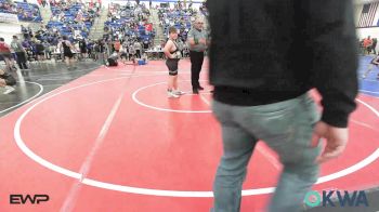 Rr Rnd 1 - Izaak Carrillo, Grove Takedown Club vs Linkoln Mosby, Wyandotte Youth Wrestling