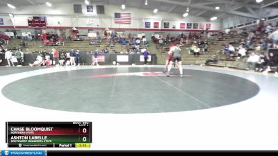 165 lbs Cons. Round 3 - Chase Bloomquist, Northern State vs Ashton Labelle, Southwest Minnesota State
